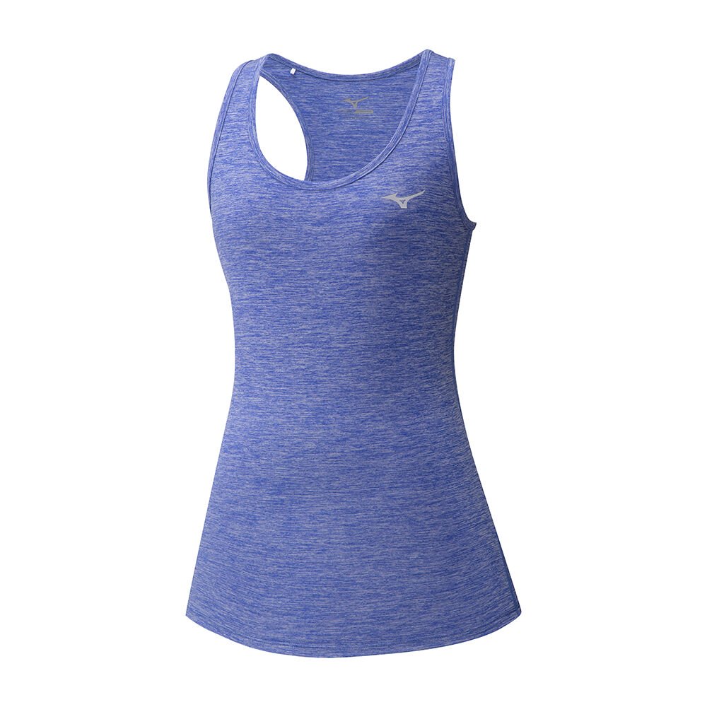 Mizuno Women's Tank Tops Blue Impulse Core Tank Apparel - J2GA820629